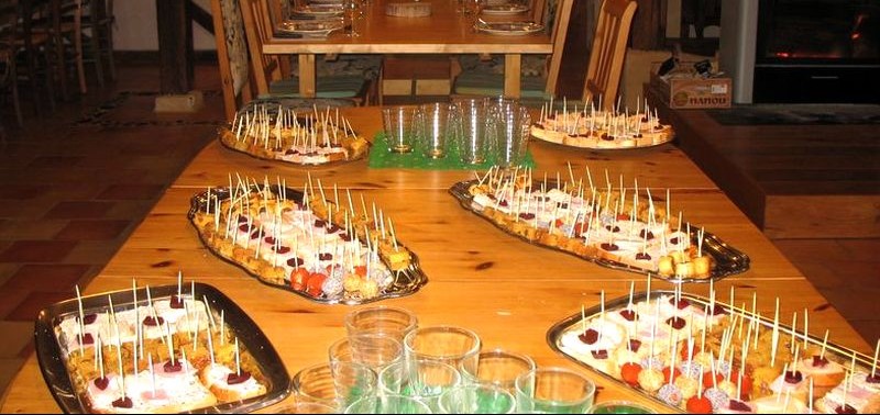 buffet reception