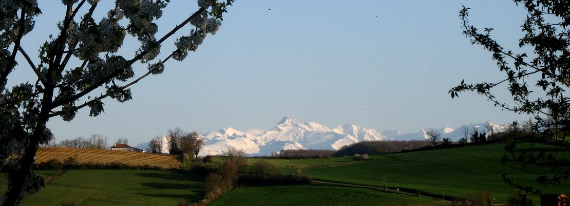 panorama depuis le gîte